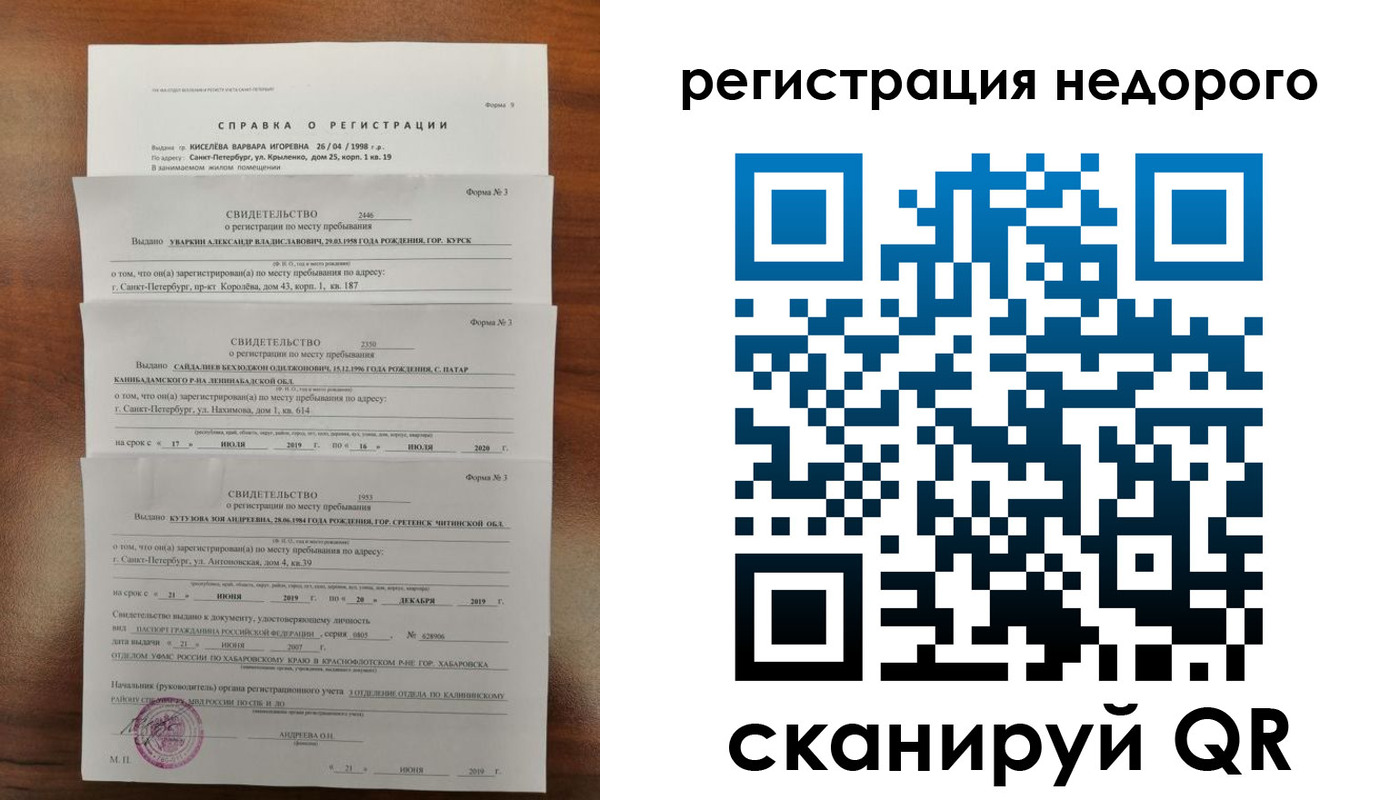 временная регистрация купить в Мензелинске